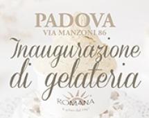 New gelateria: Padova via Manzoni