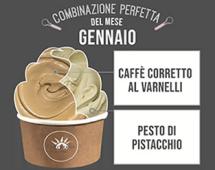 Combinación perfecta: Caffè corretto Varnelli y Pesto di pistacchio